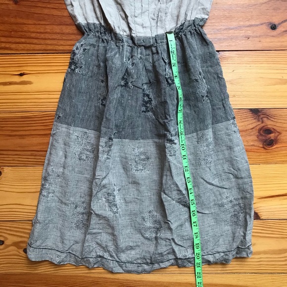 Nurture Beige Gray Linen Dress, EUC, S - Picture 7 of 14